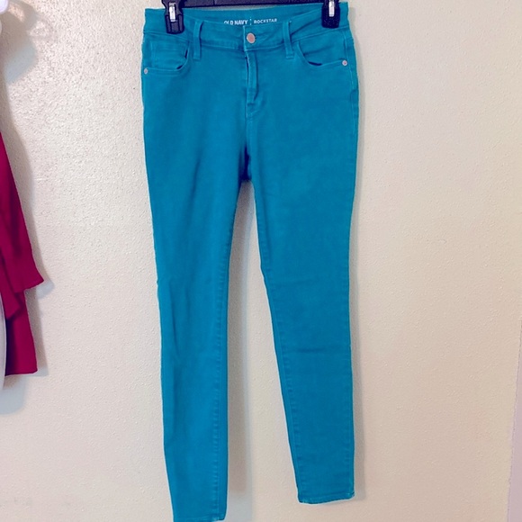 Old Navy Denim - Old navy Women's Teal Jeans